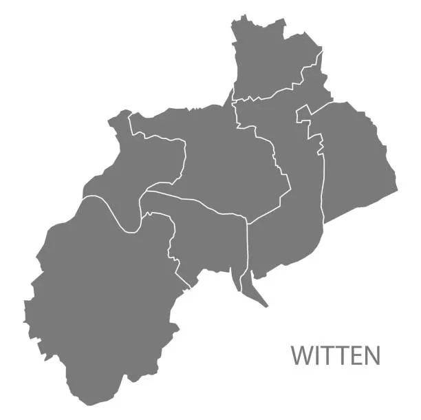 Karte von Witten
